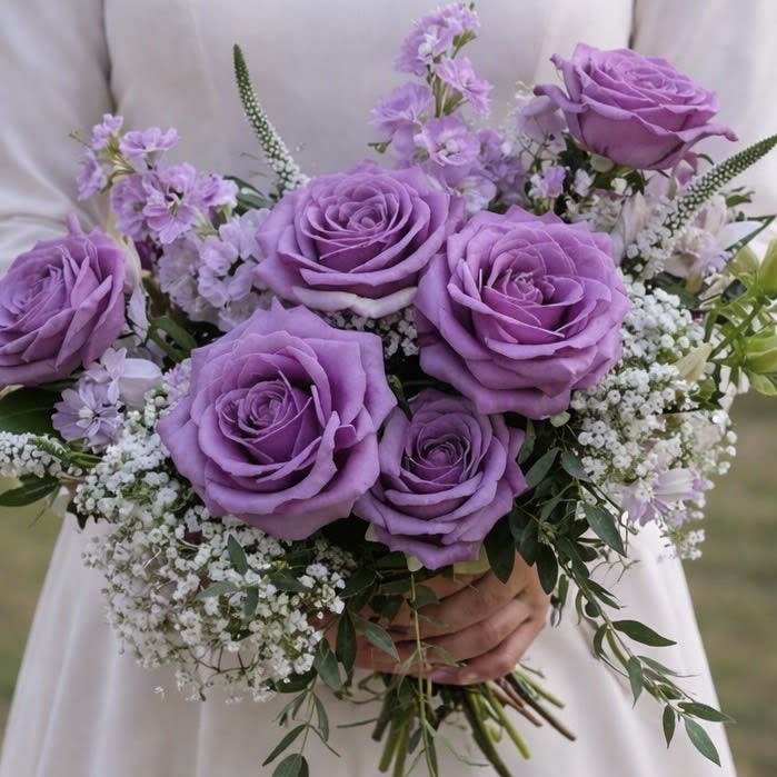 Lavender Dreams Bridal Bouquet