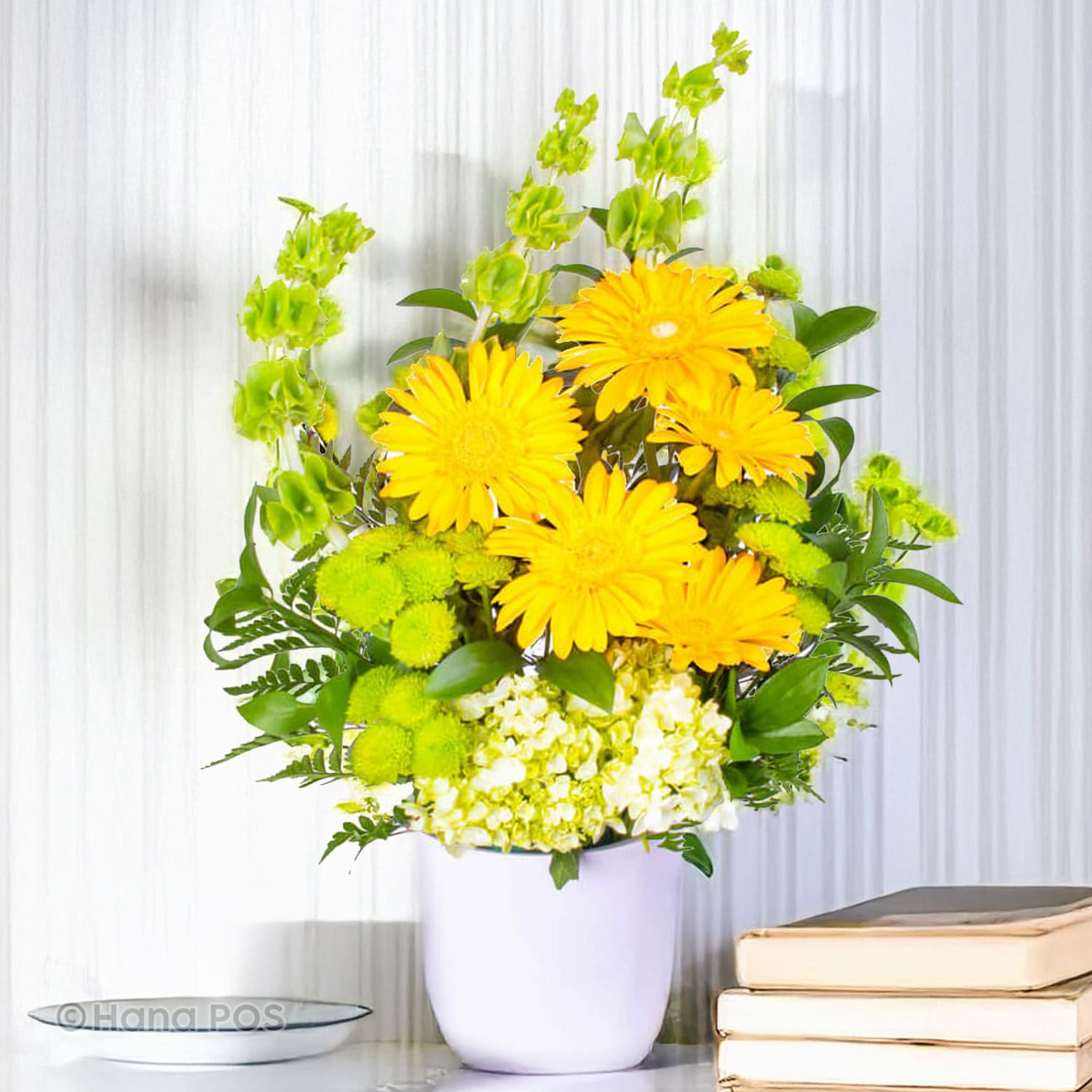 Yellow Gerbera Love  Flower Bouquet