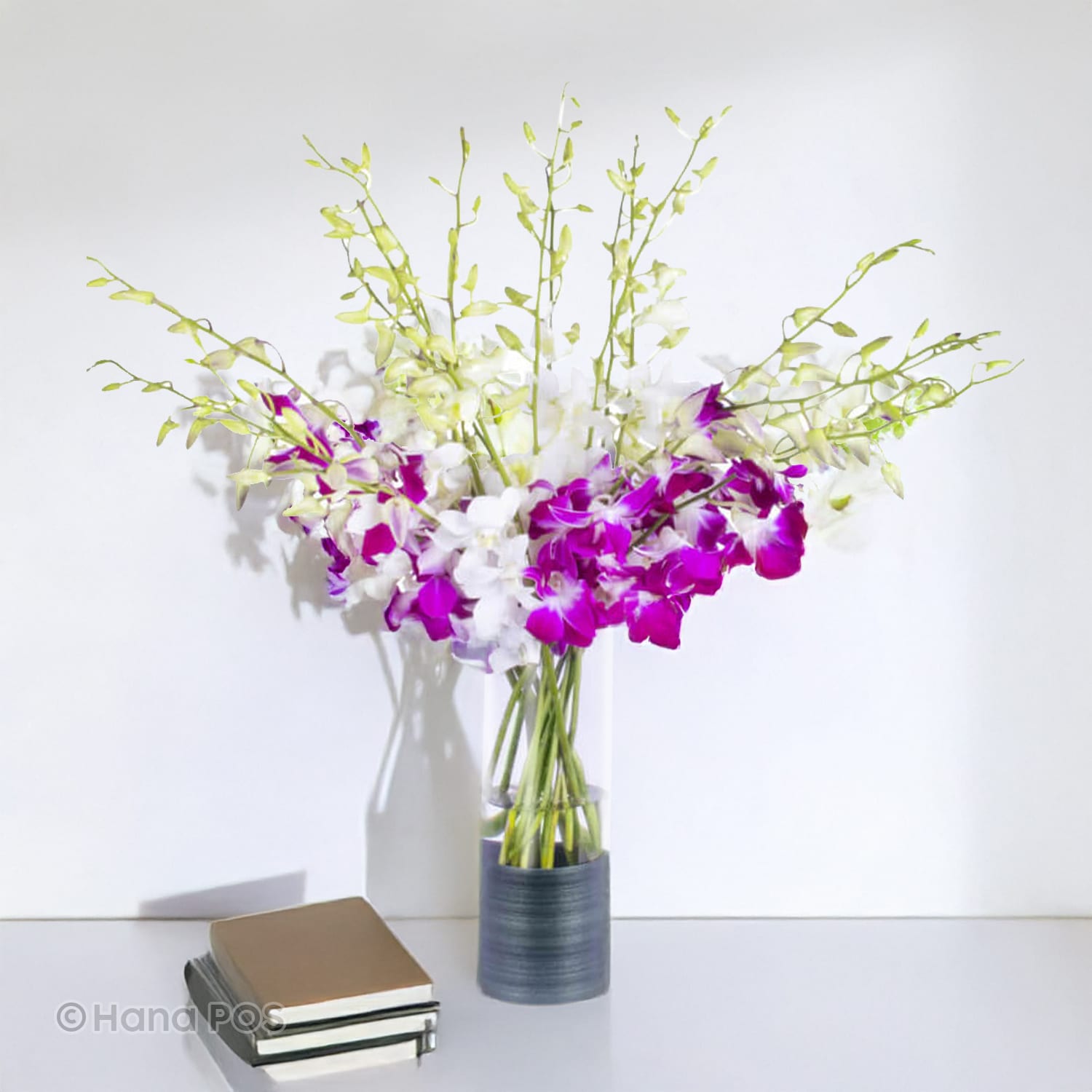 Purple & White Orchid Elegance