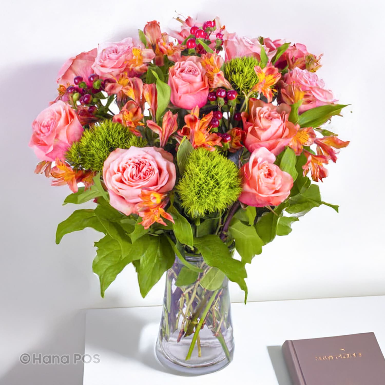 Coral Surprise Flower Bouquet
