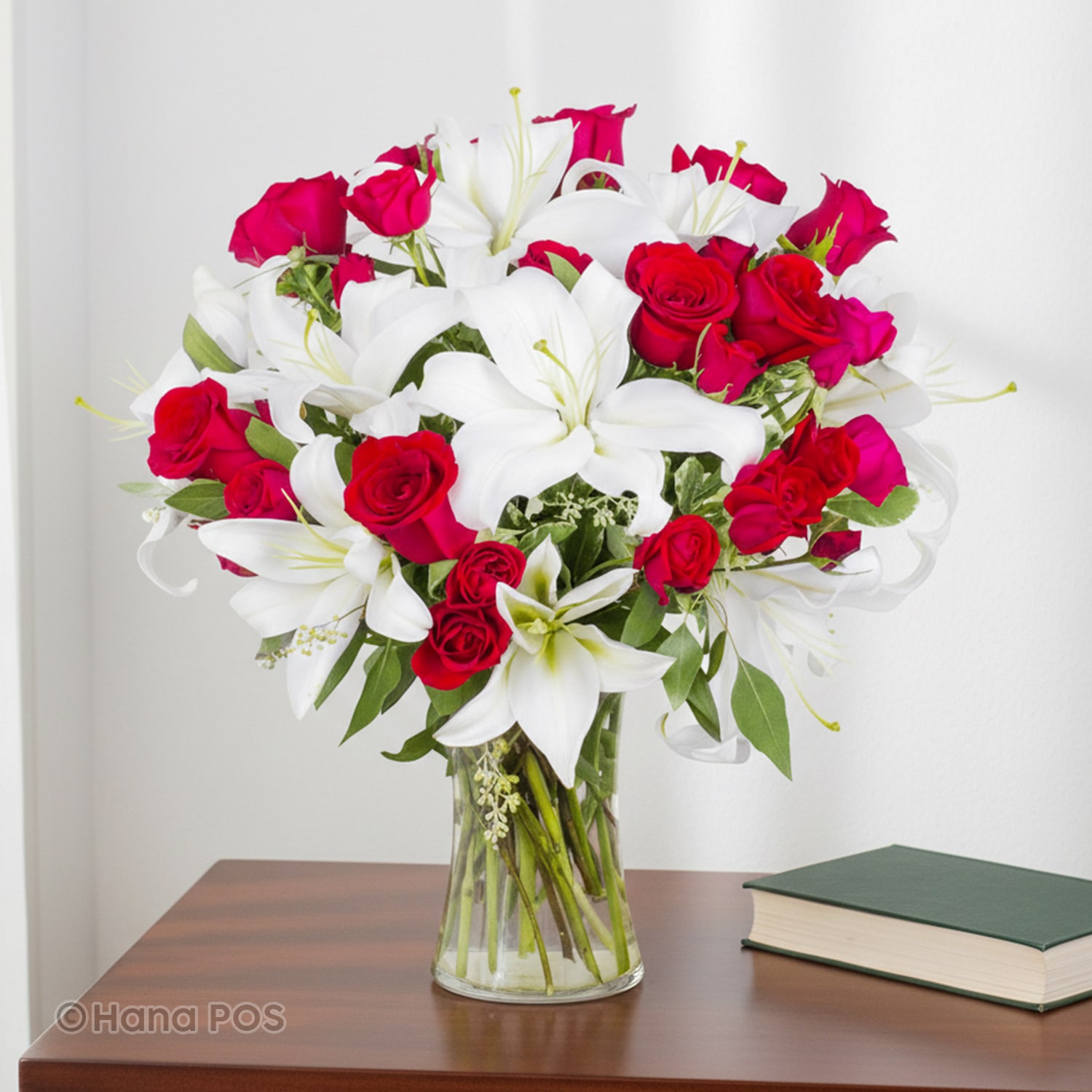 Red & White Wondrous Bouquet Flower Bouquet