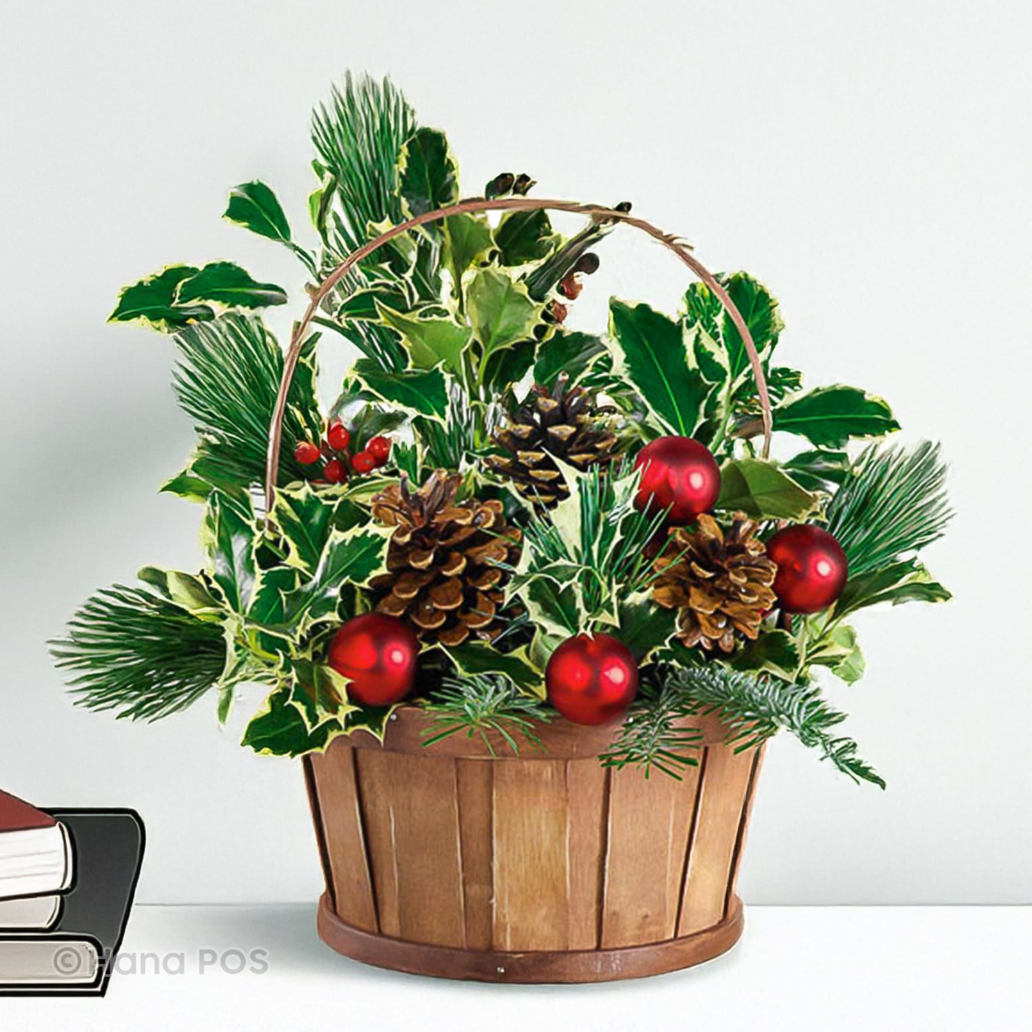 Merry Basket Flower Bouquet