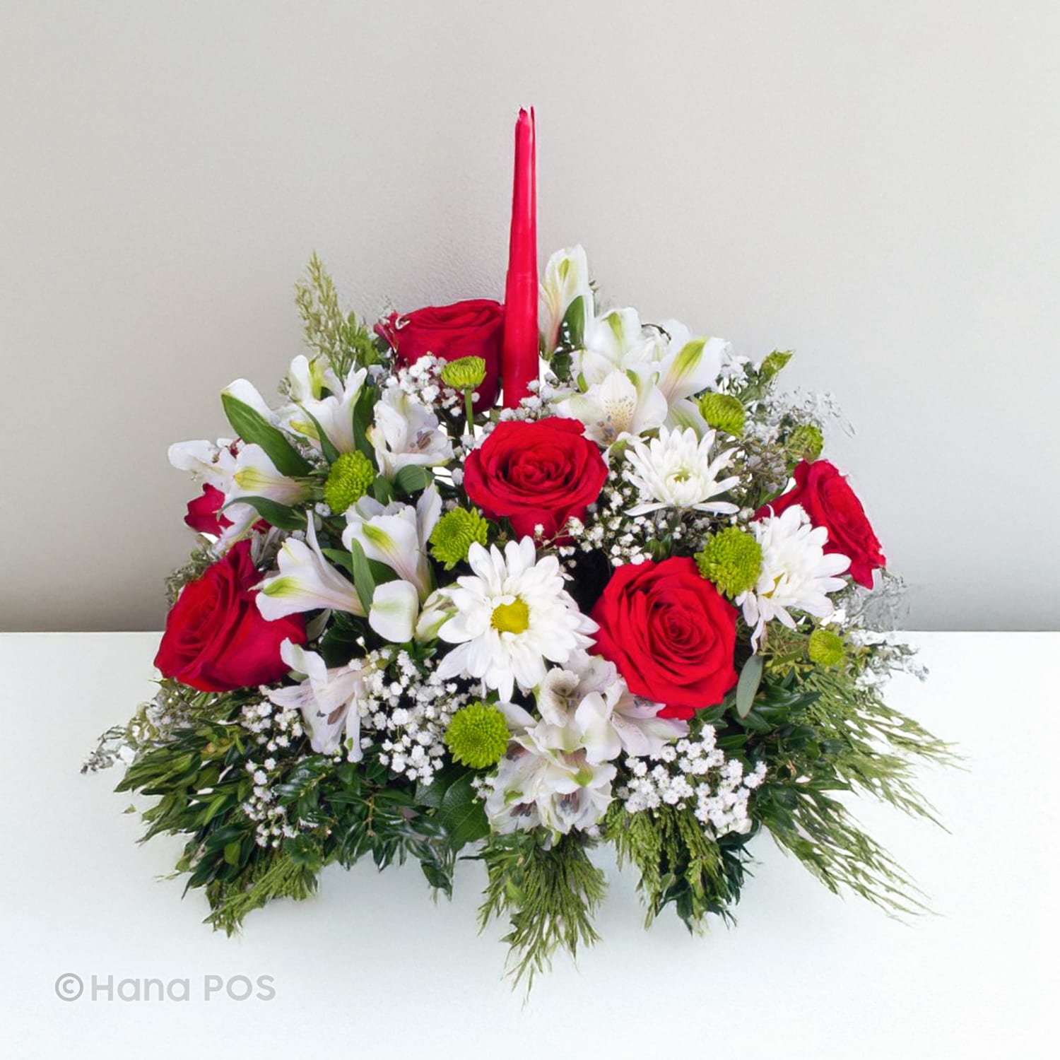 Small Winer Garden Centerpiece