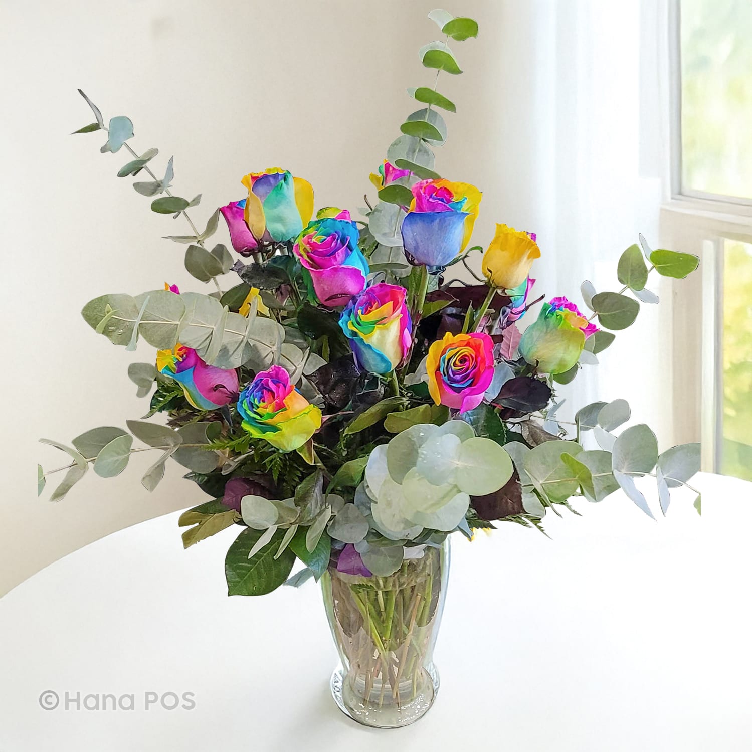 Rainbow Rose Magic