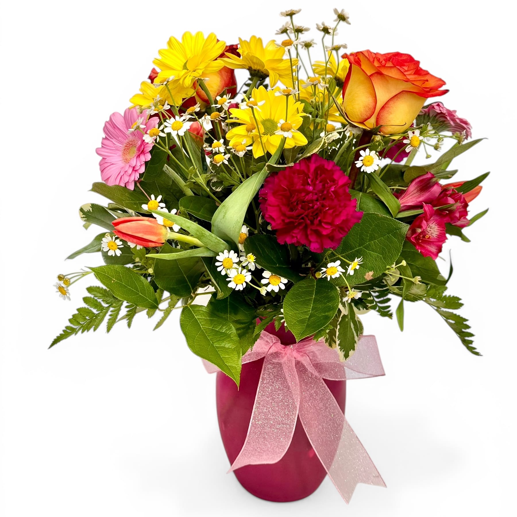 Sunny Garden Flower Bouquet