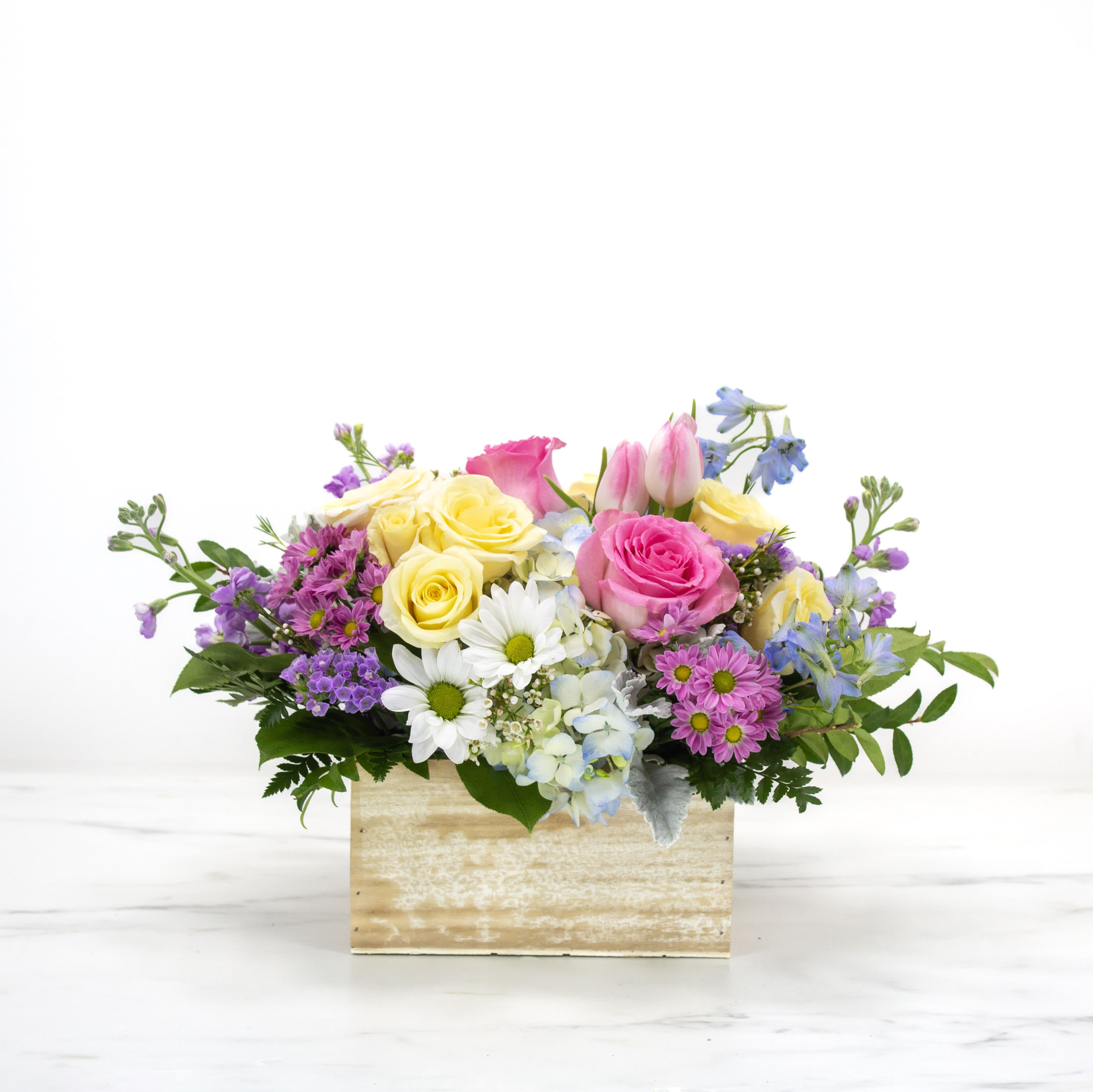 Garden Party Centerpiece Flower Bouquet