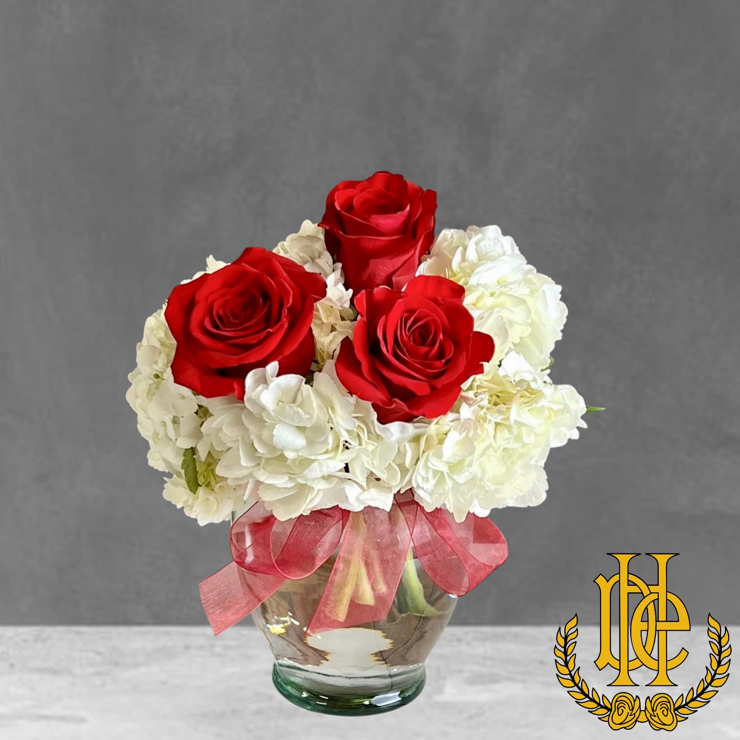 Roses and Hydrangeas Flower Bouquet