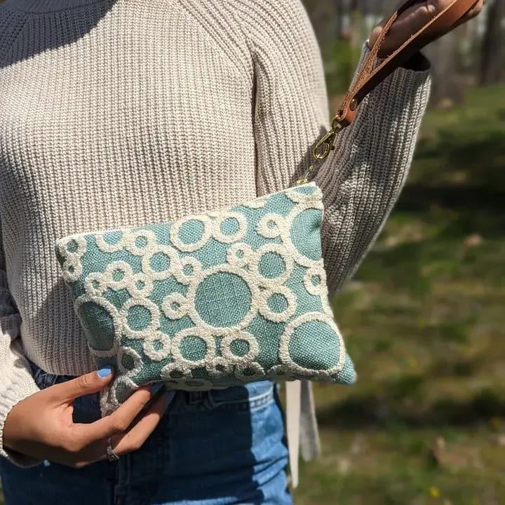 Circle Game Wristlet Flower Bouquet