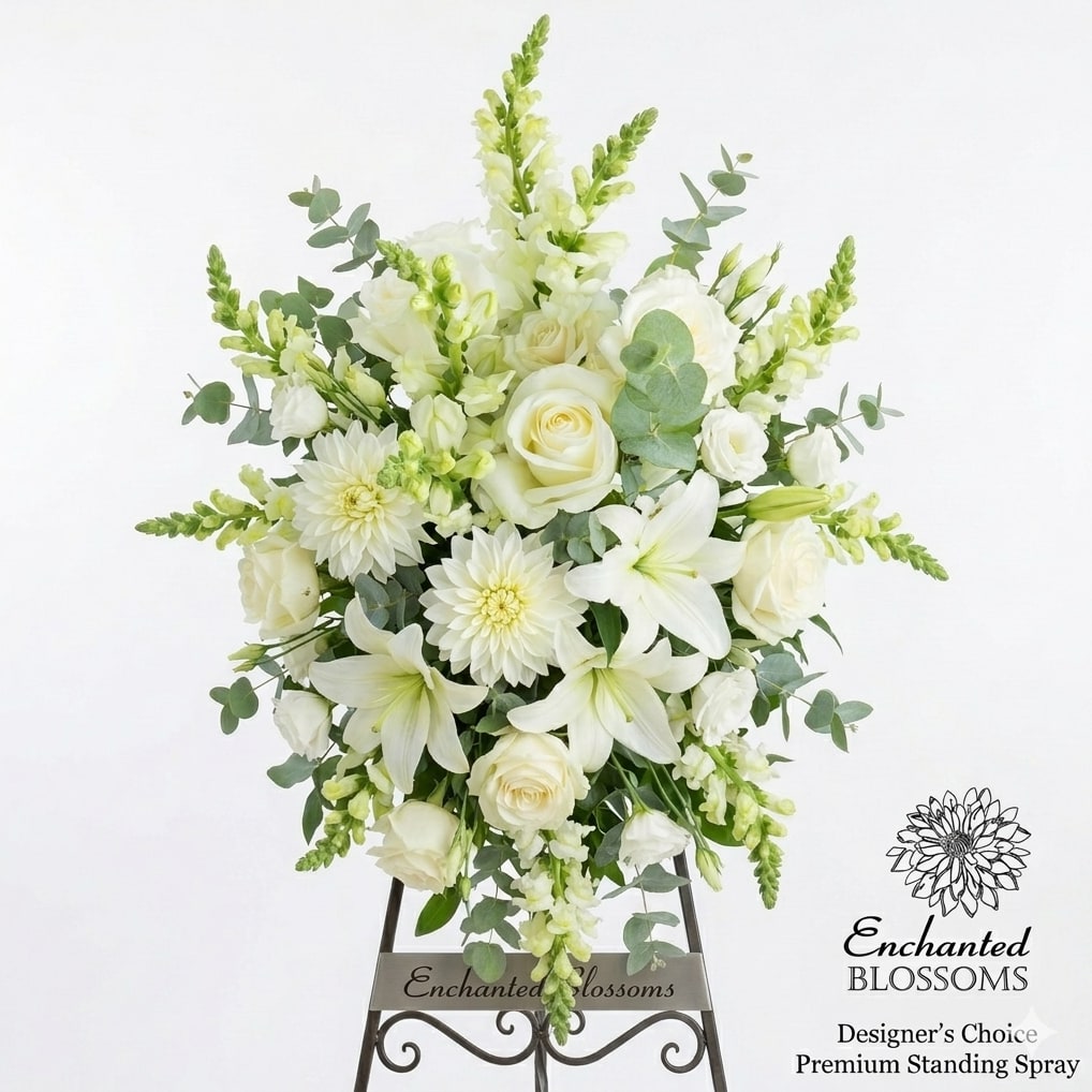 FLORAL STANDING SPRAY DESIGNER'S CHOICE Flower Bouquet