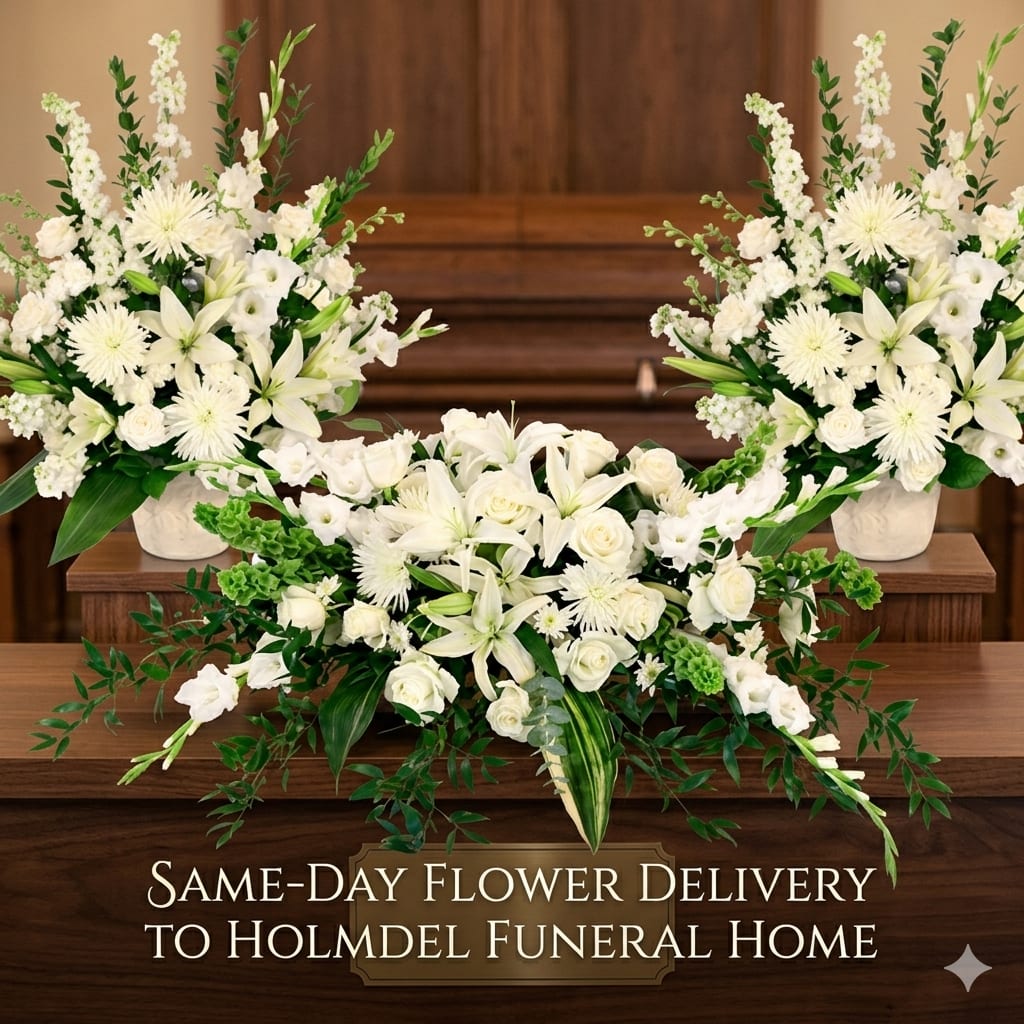 Same-Day Flower Delivery to Holmdel Funeral Home