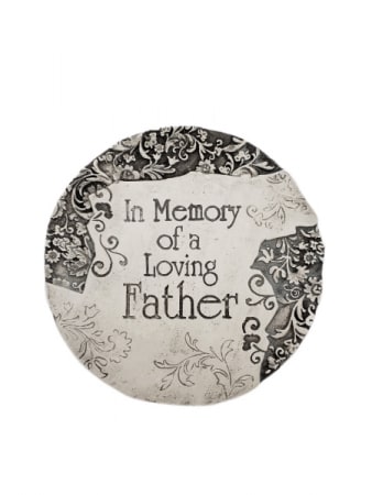 SYMPATHY PLAQUE - IN MEMORY OF A LOVING FATHER