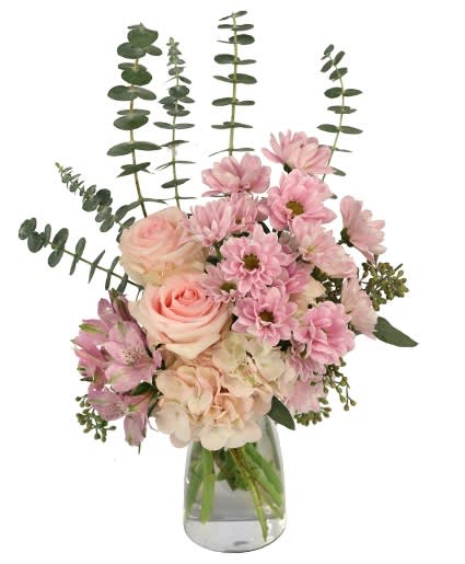 WISPY PINKS
FLOWER ARRANGEMENT