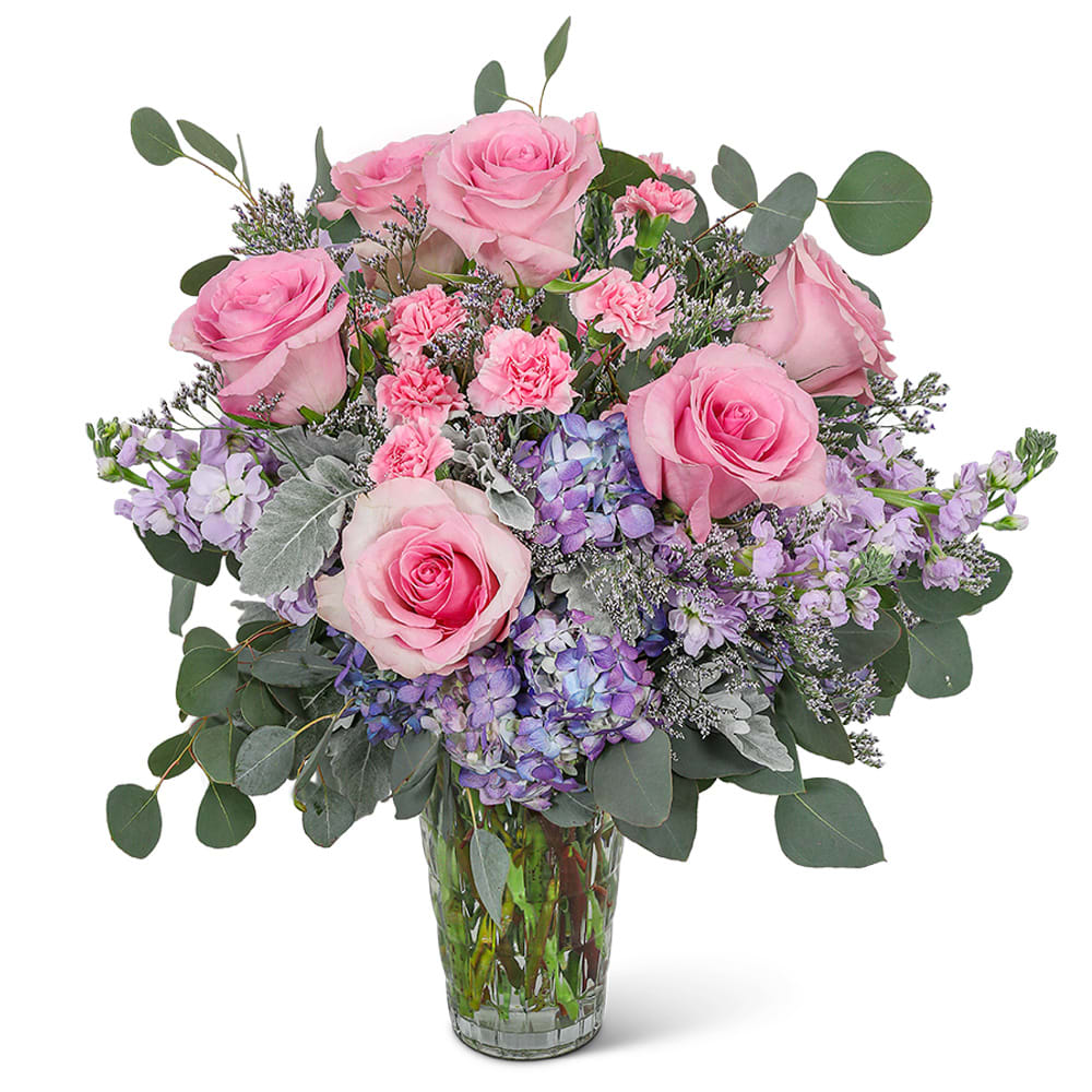 Glorious Garden Vase Flower Bouquet