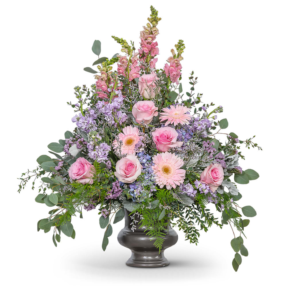 Glorious Garden Urn Flower Bouquet