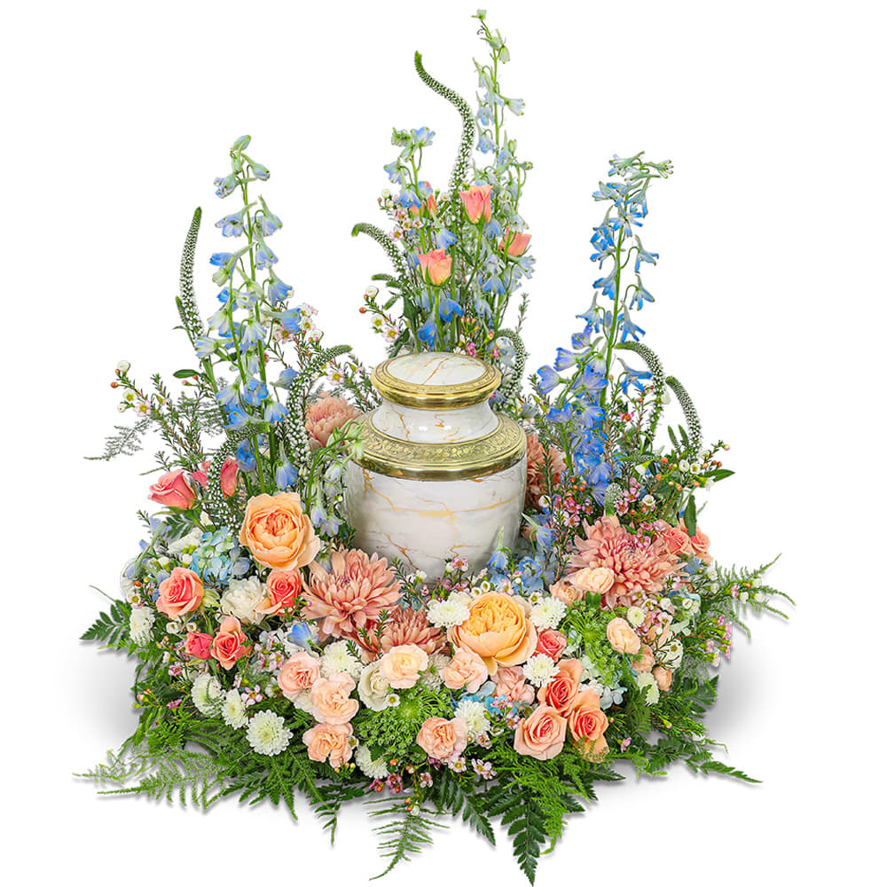 Meadow of Memories Cremation Tribute Flower Bouquet