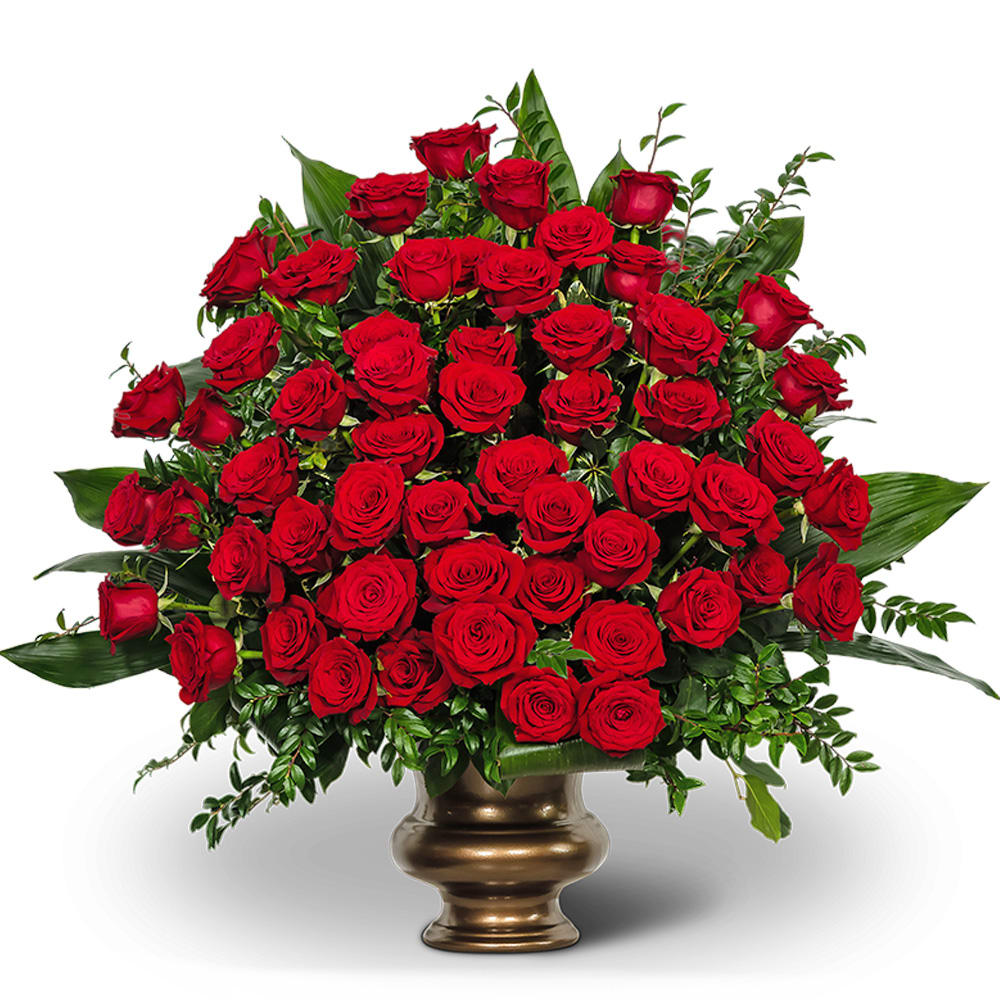 Everlasting Beauty Urn Flower Bouquet