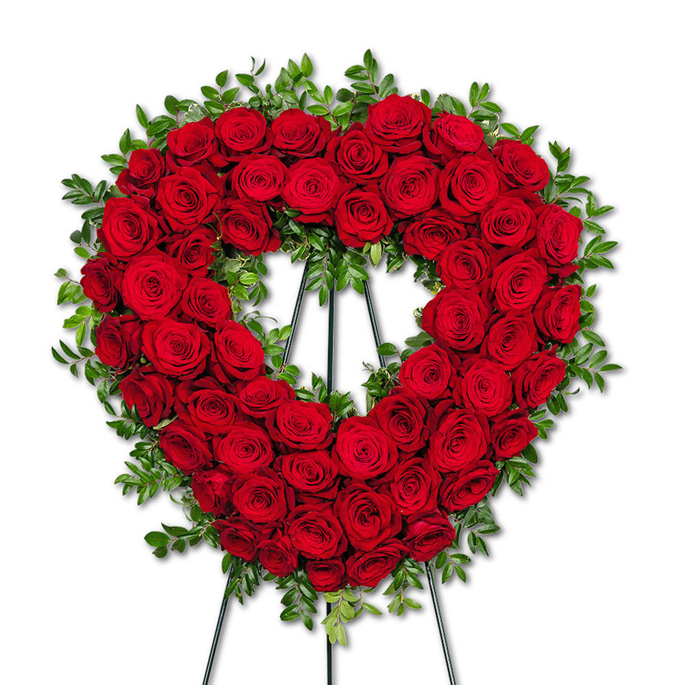 Everlasting Beauty Heart Flower Bouquet