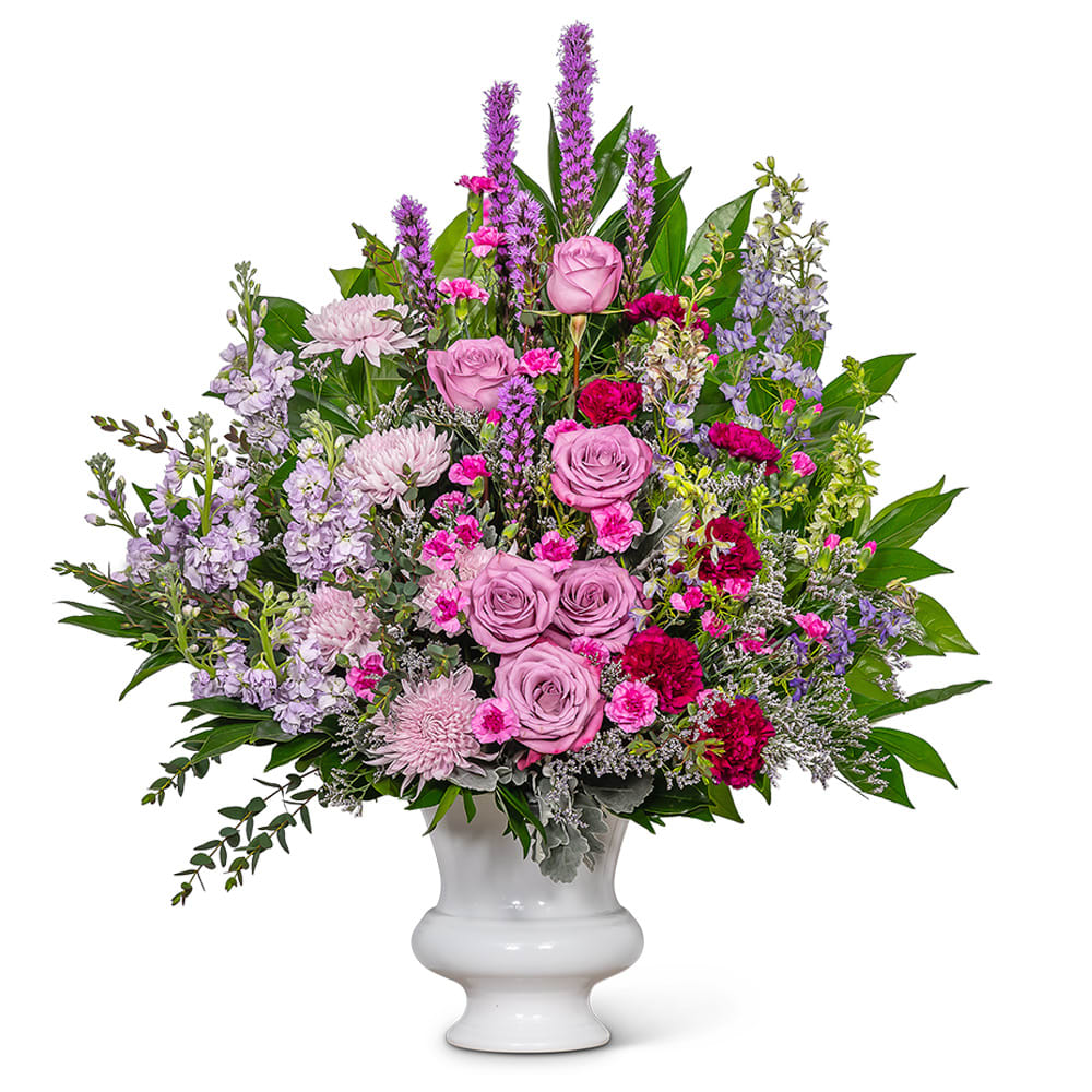Eternal Embrace Urn Flower Bouquet