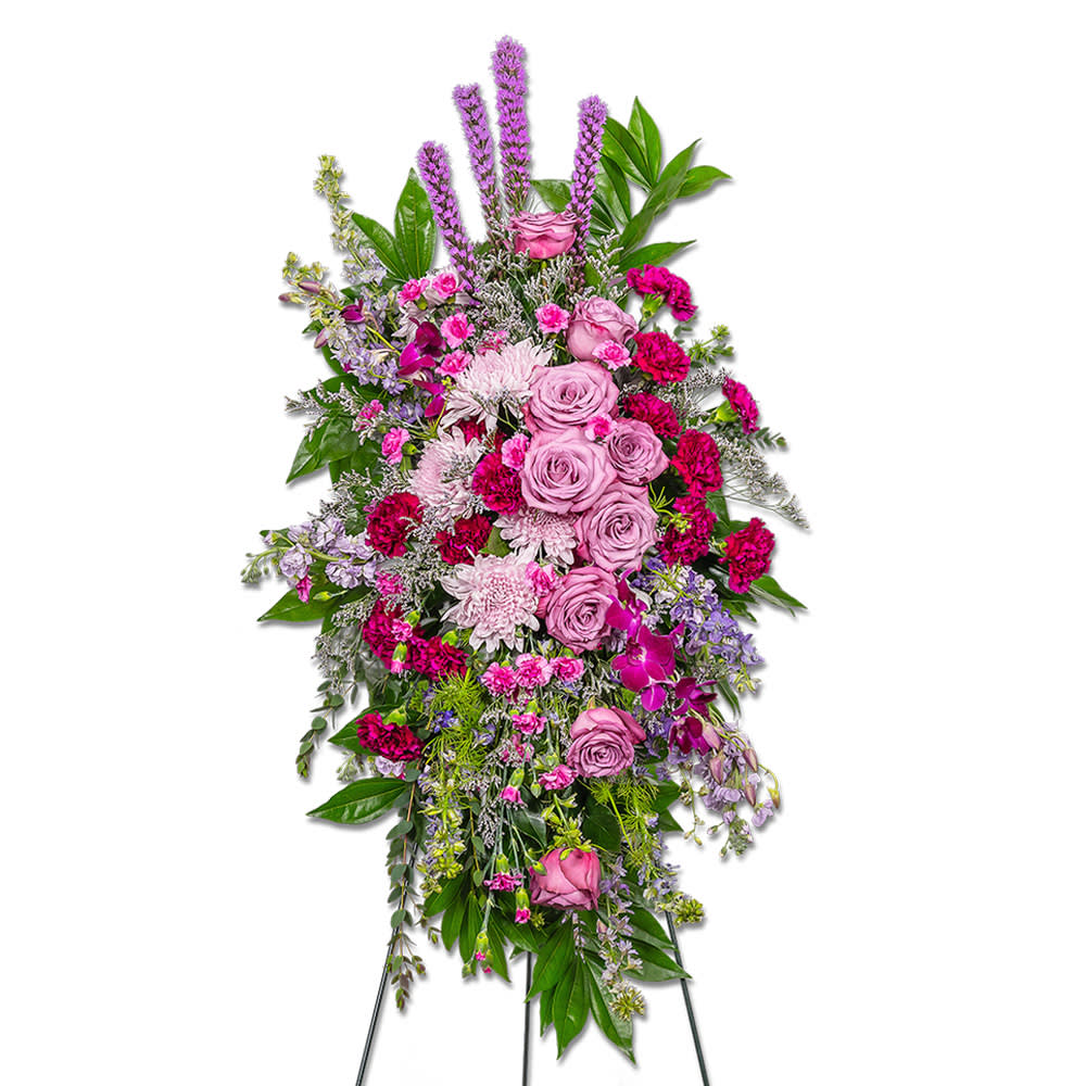 Eternal Embrace Standing Spray Flower Bouquet