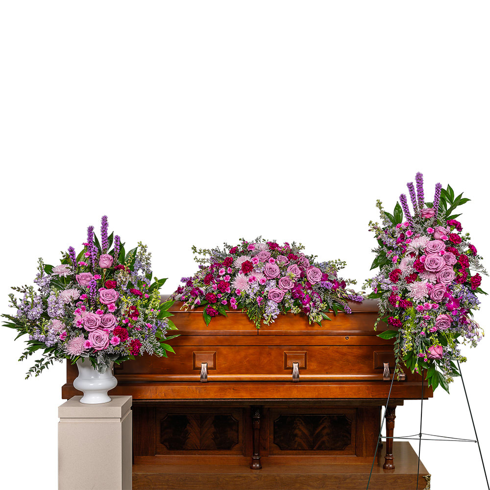 Eternal Embrace Trio Flower Bouquet