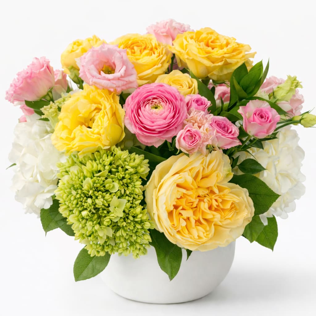 Butter Blush Flower Bouquet