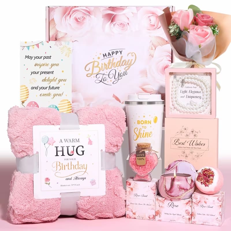 Happy Birthday to You Gift Box Pink