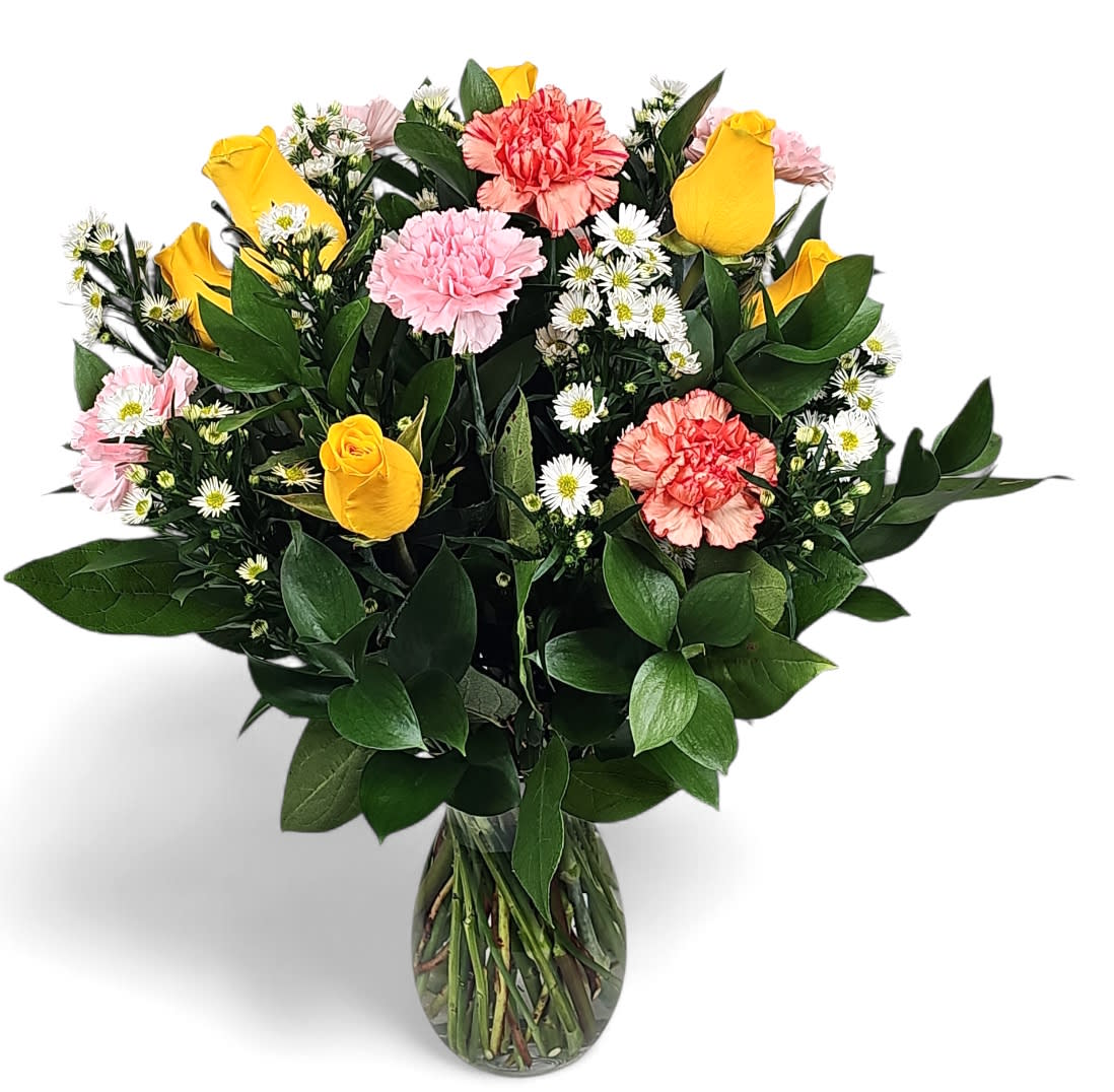 Citrus Splash Flower Bouquet