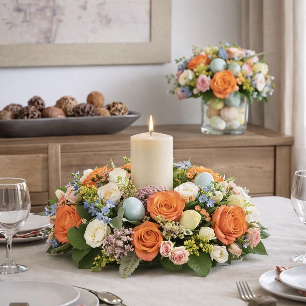 Easter Table Elegance Package Flower Bouquet