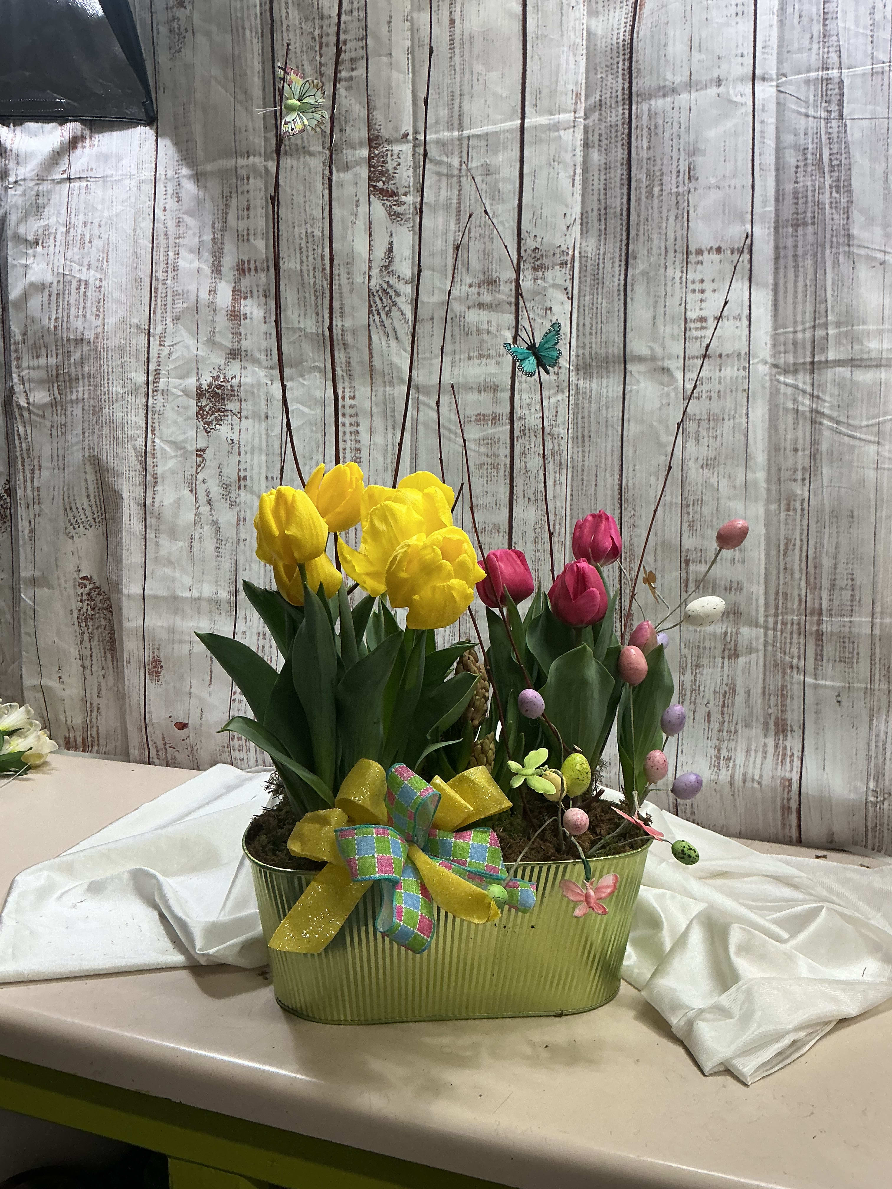 Blooming Spring Garden Flower Bouquet