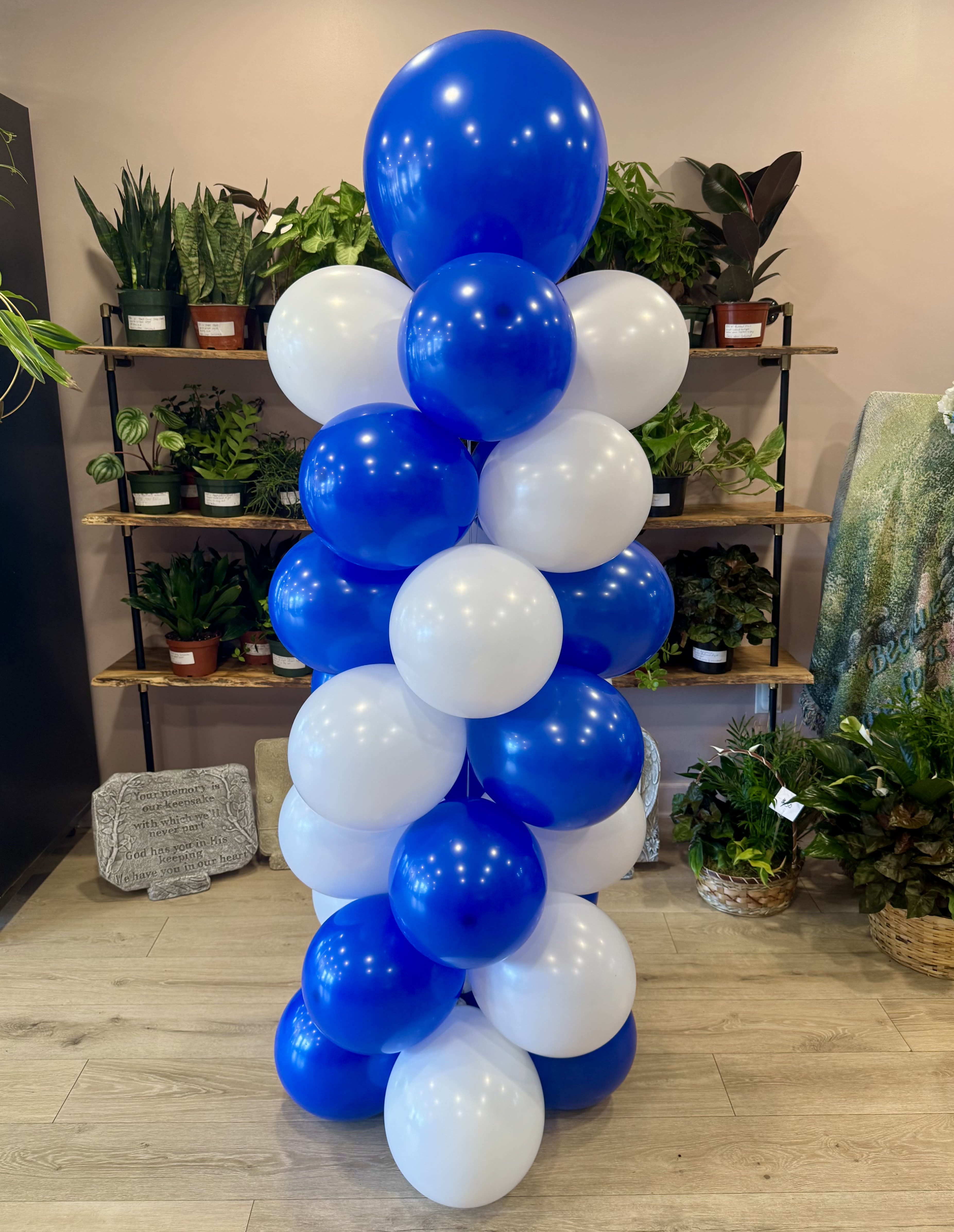Free Standing Balloon Tower
