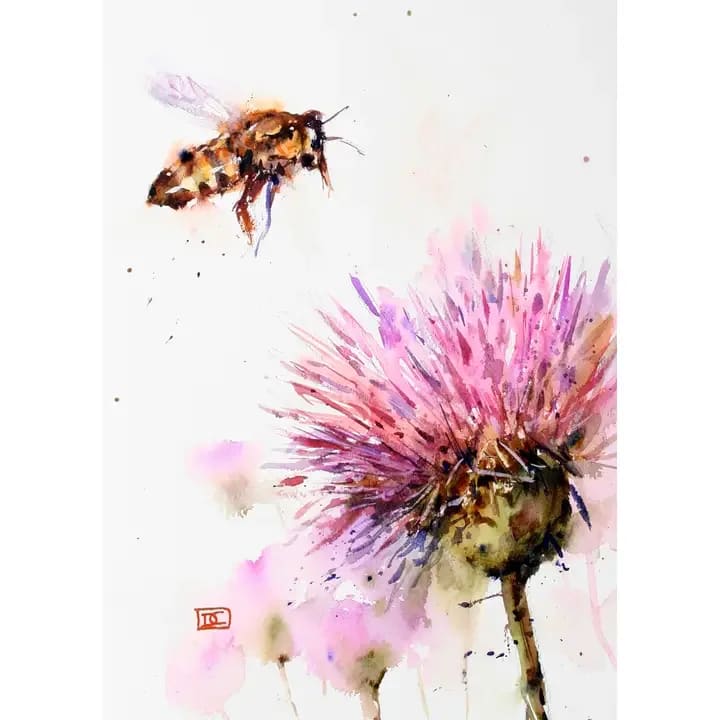 Bee & Clover Flower Bouquet