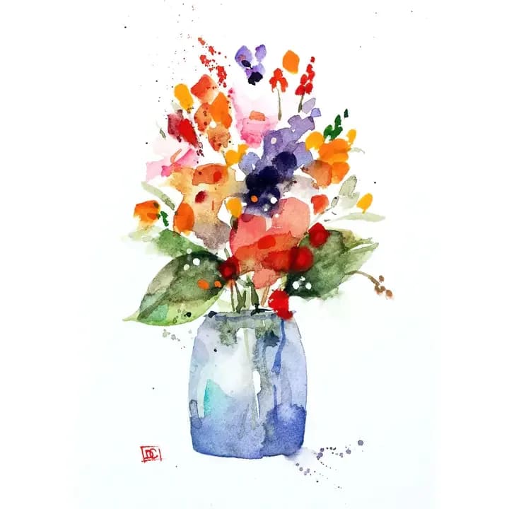 Flower Vase Flower Bouquet