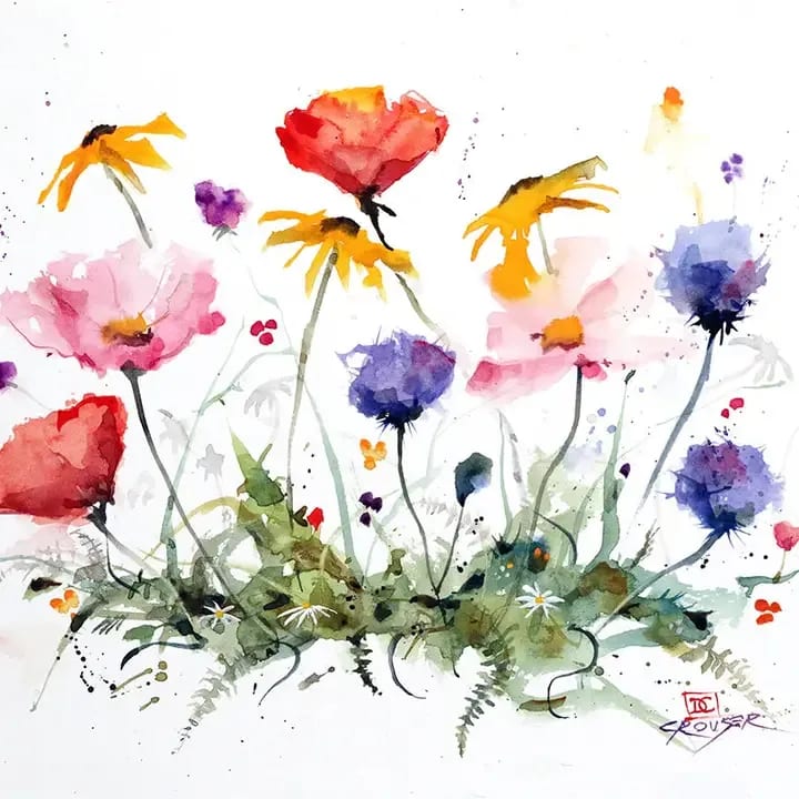 Wildflowers Card