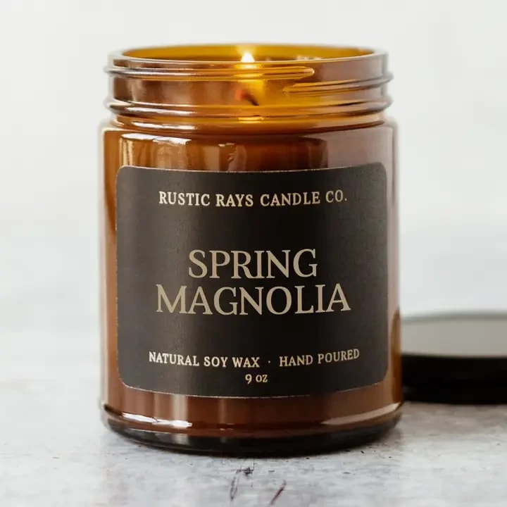 Spring Magnolia Flower Bouquet