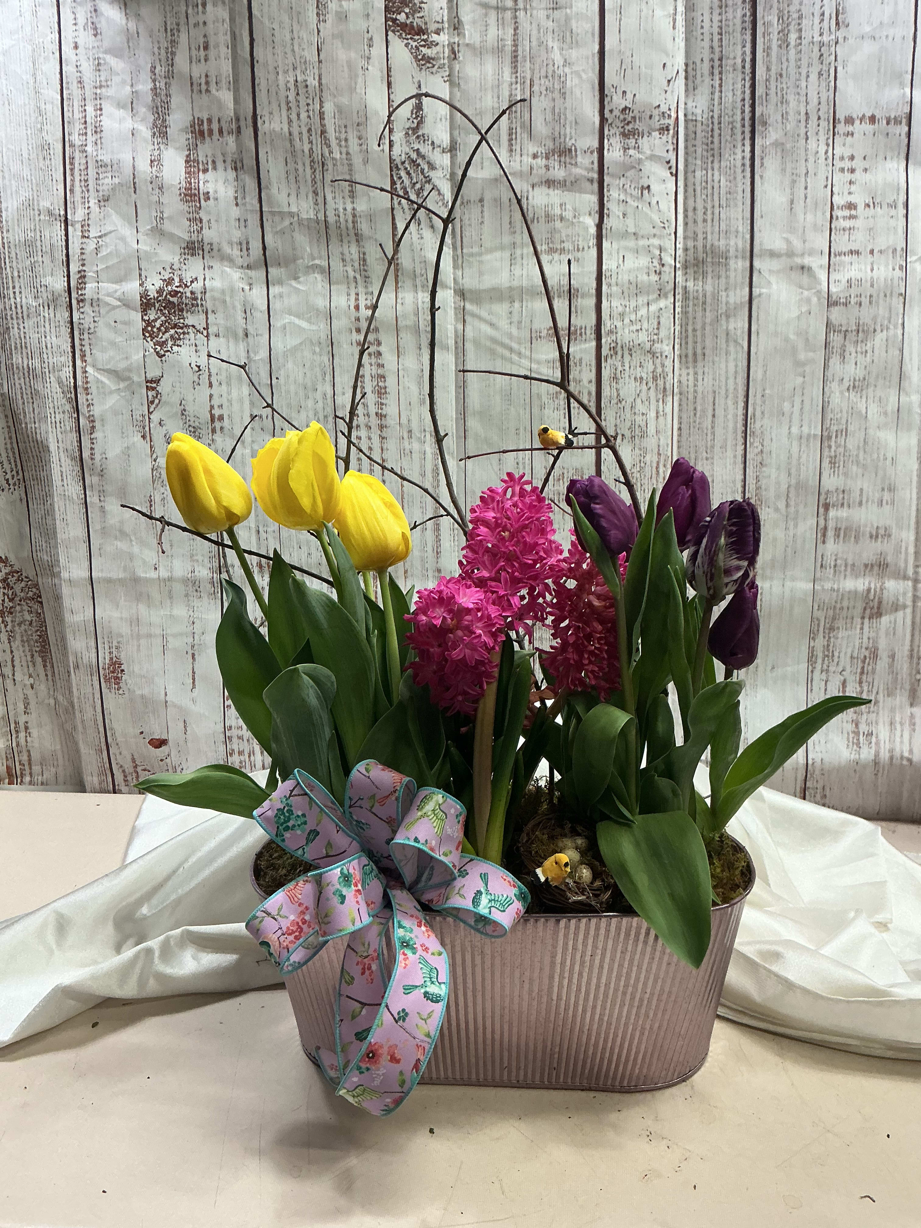 Blooming Spring Garden Flower Bouquet