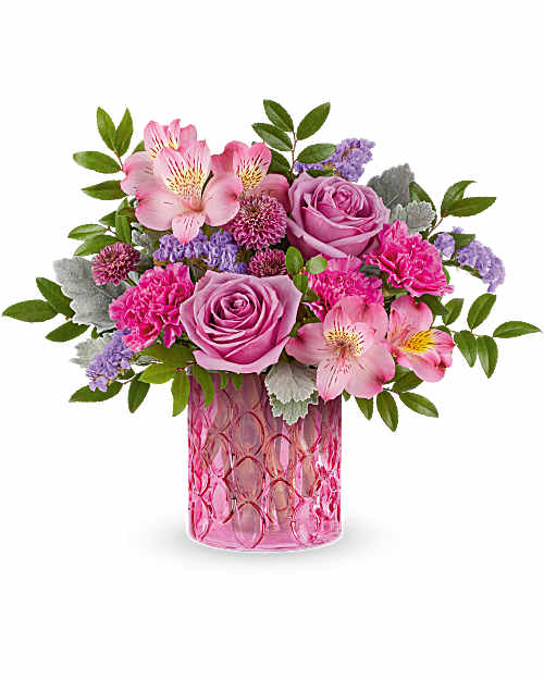 Designer's Choice In Pink Rhapsody Vase