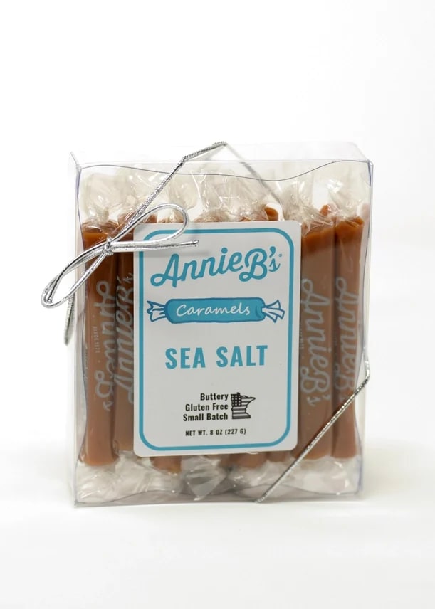 16pc. Caramel Gift Box (Sea Salt) Flower Bouquet