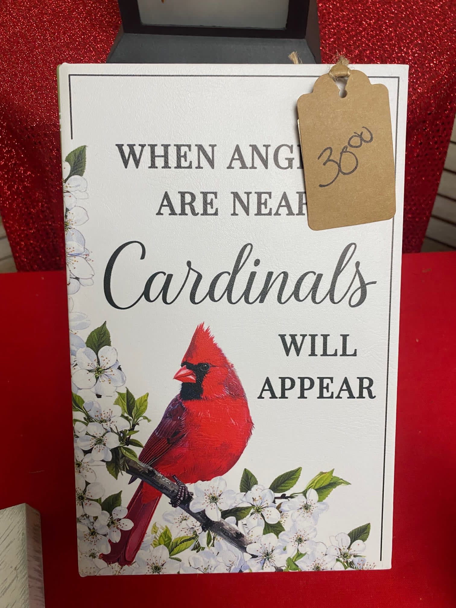 cardinal box Flower Bouquet