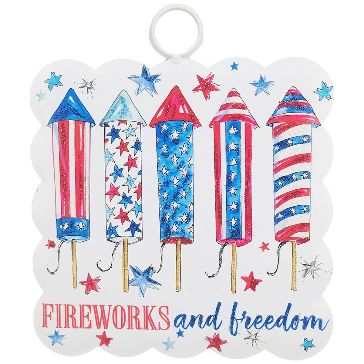 Mini Scallop Fireworks and Freedom