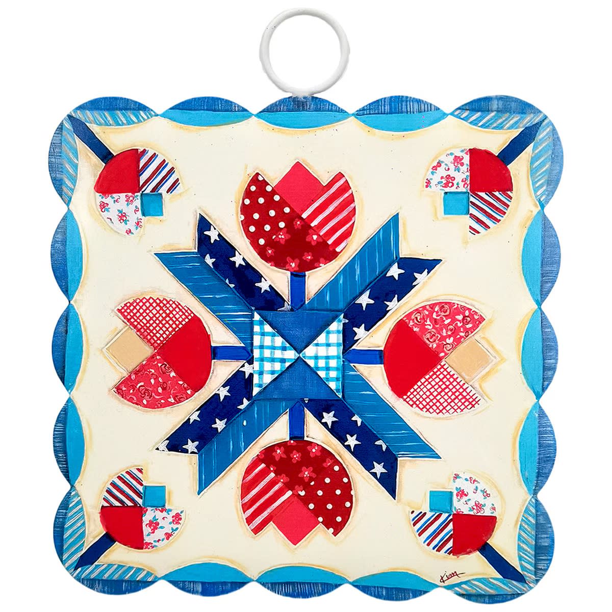 Mini Scallop Quilt Block