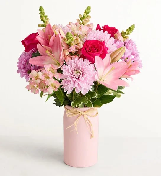 PINK EMBRACE Flower Bouquet