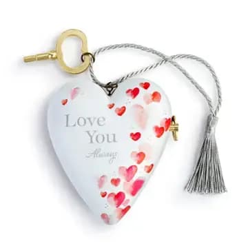 Love You Always Musical Art Heart Flower Bouquet