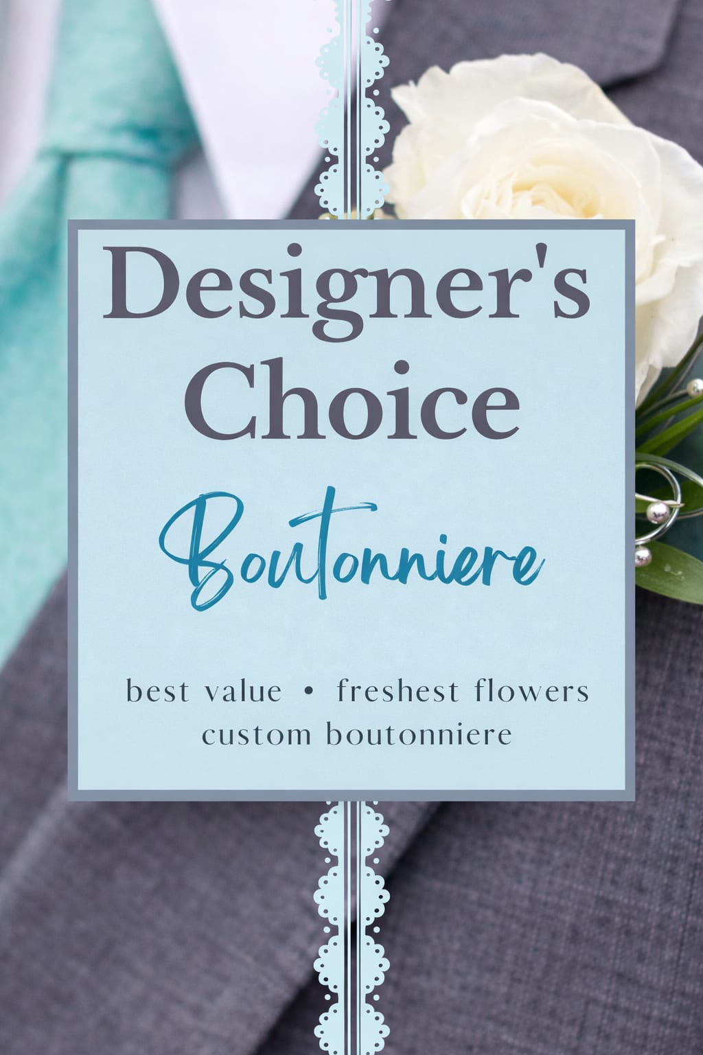 Designer's Choice - Boutonniere Flower Bouquet