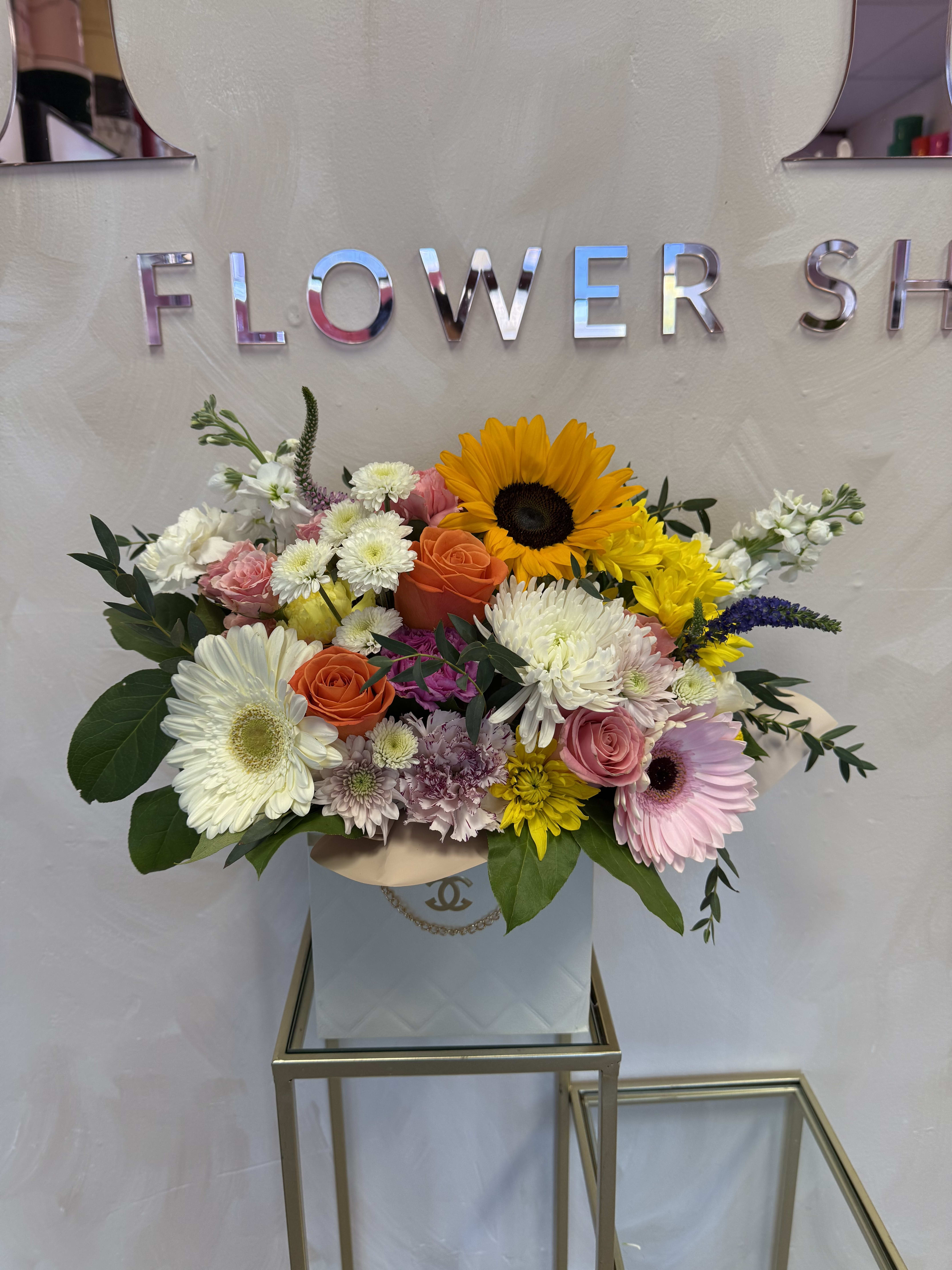 Golden Hour In Chanel Flower Bouquet