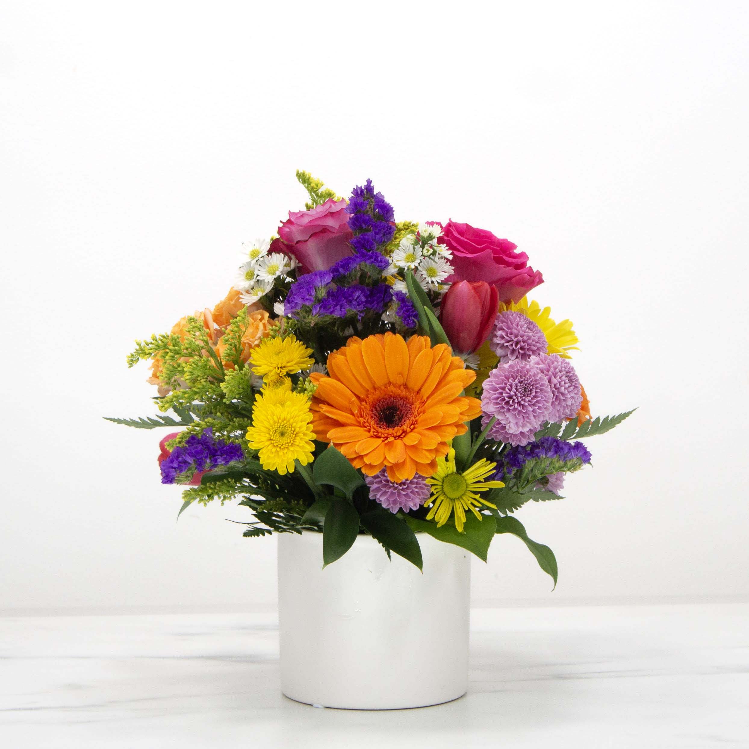 Cottage Garden Flower Bouquet