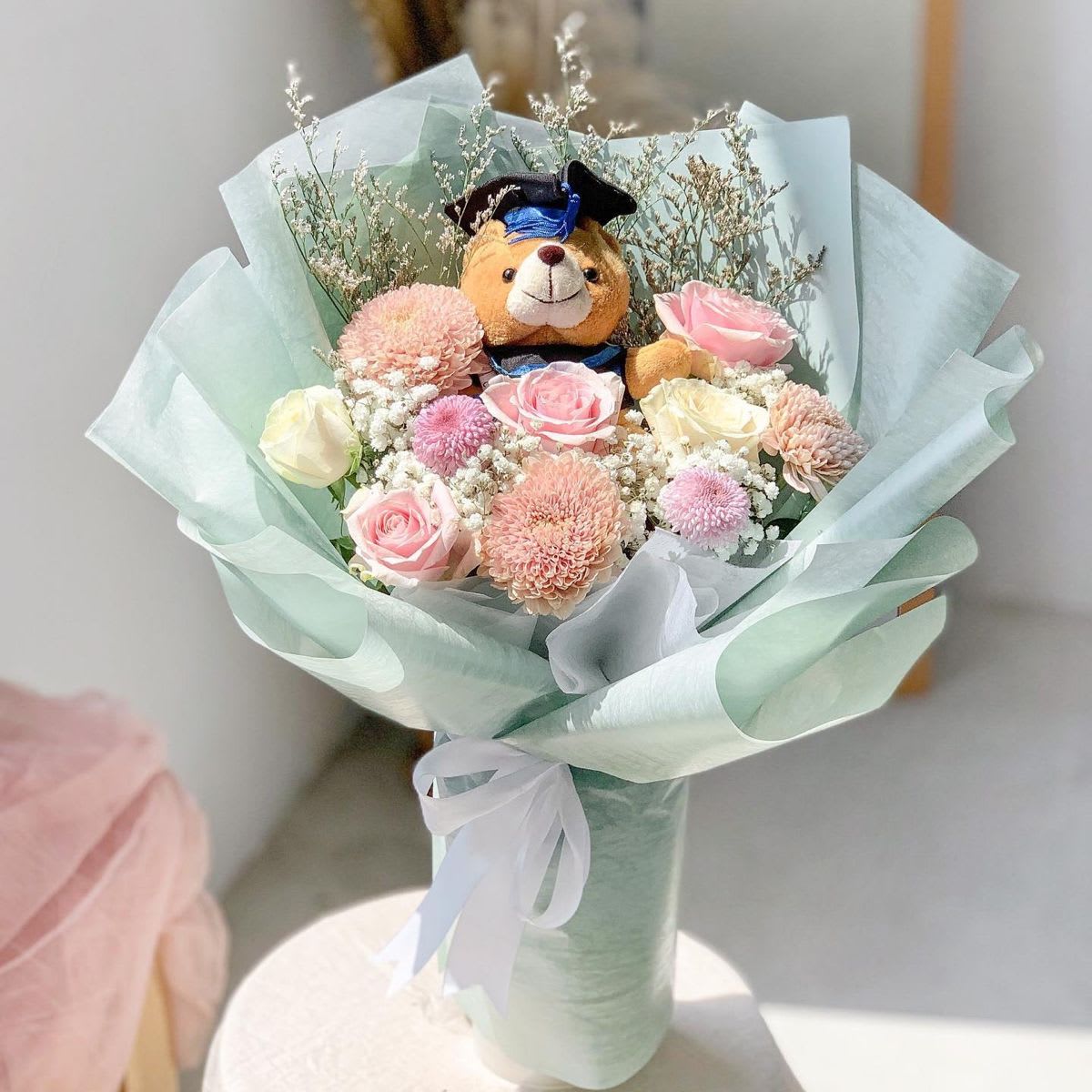 Graduation Bear Bouquet