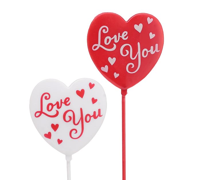 I Love you Hearts Pick