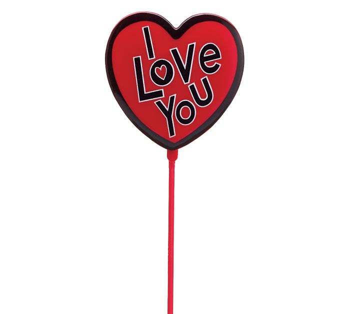 I Love you Heart With Black Letters