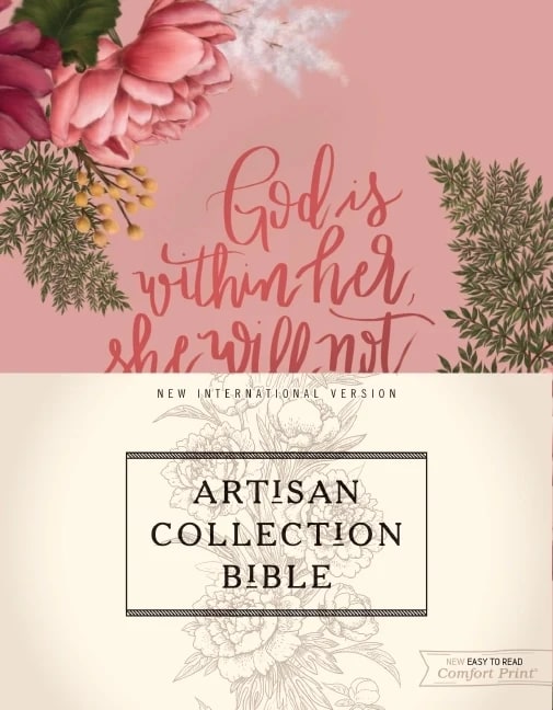 NIV Artisan Collection Bible, Women’S Bible with Journaling Flower Bouquet