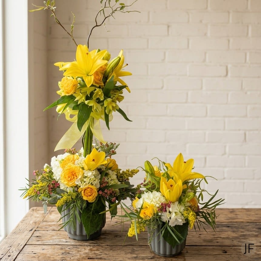 Sunshine & Soul Duet Flower Bouquet